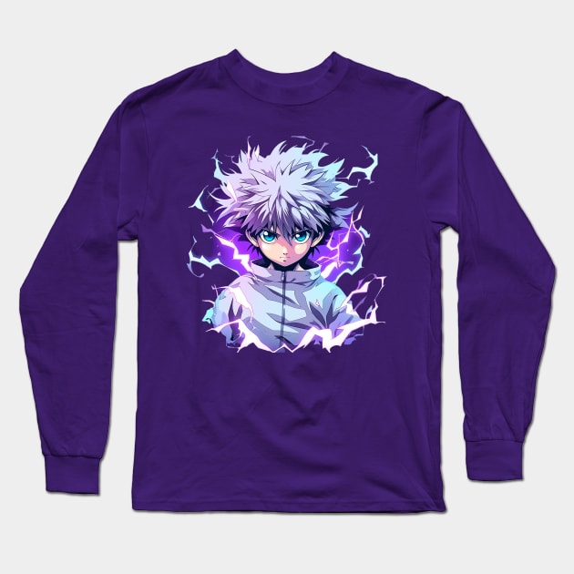 killua Long Sleeve T-Shirt by Ninja banana